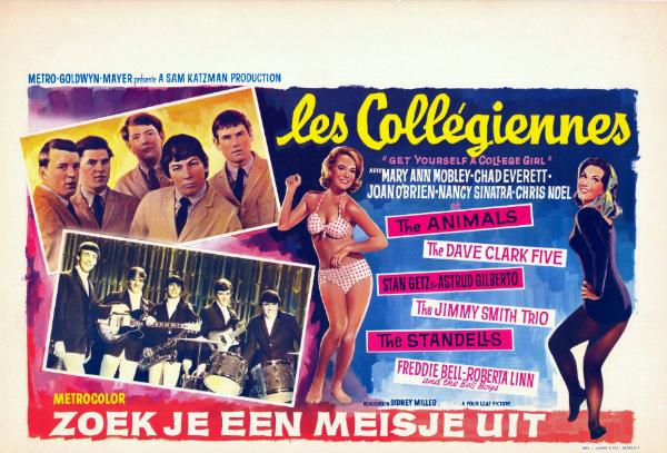 Repro 30x40cm - GET YOURSELF A COLLEGE GIRL - Belge