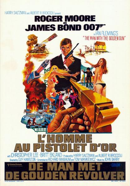 Repro 30x40cm - HOMME AU PISTOLET D'OR (l') - Belge