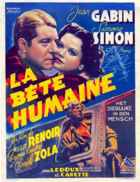 Repro 30x40cm - BETE HUMAINE (la) - Belge