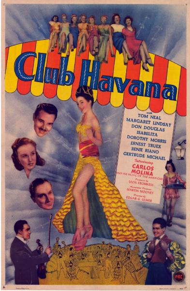 Repro 30x40cm - CLUB HAVANA - U.S.