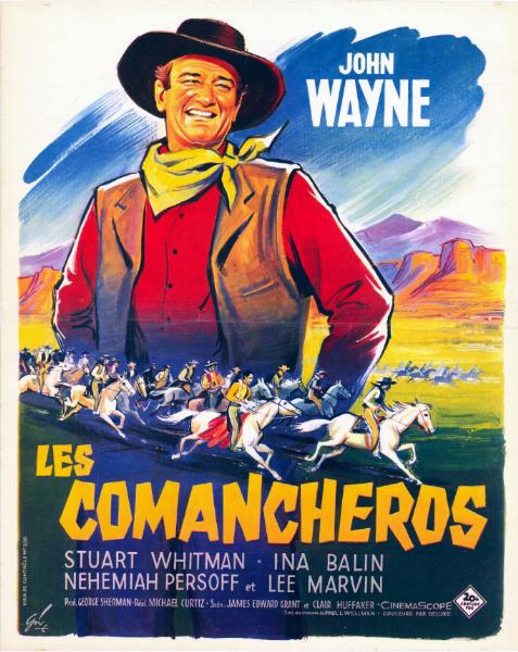 Affiche - COMANCHEROS (les) - 45x55cm