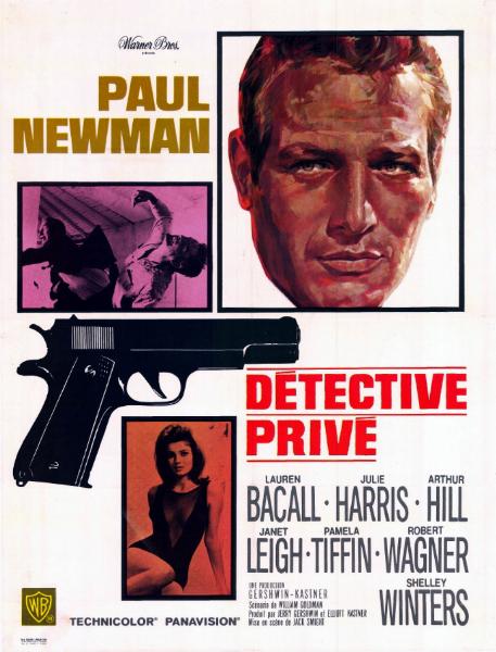 Repro 30x40cm - DETECTIVE PRIVE - Française
