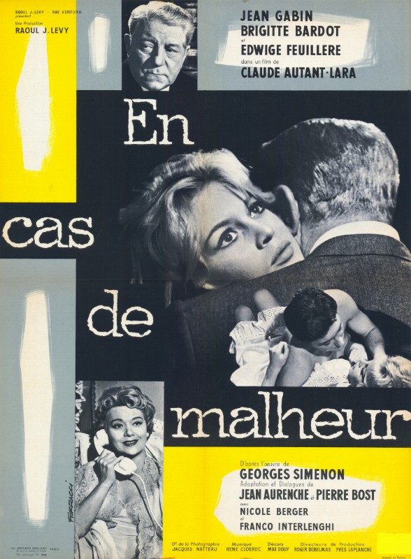 Repro 30x40cm - EN CAS DE MALHEUR - Française