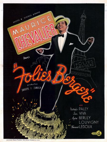 Repro 30x40cm - FOLIES BERGERES - Belge B