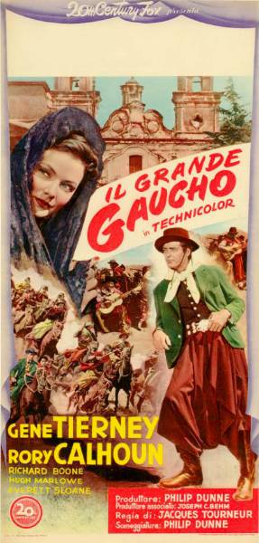 Repro 30x40cm - GAUCHO (le) - Italienne