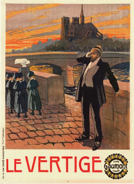 Repro 30x40cm - VERTIGE (le) - Française