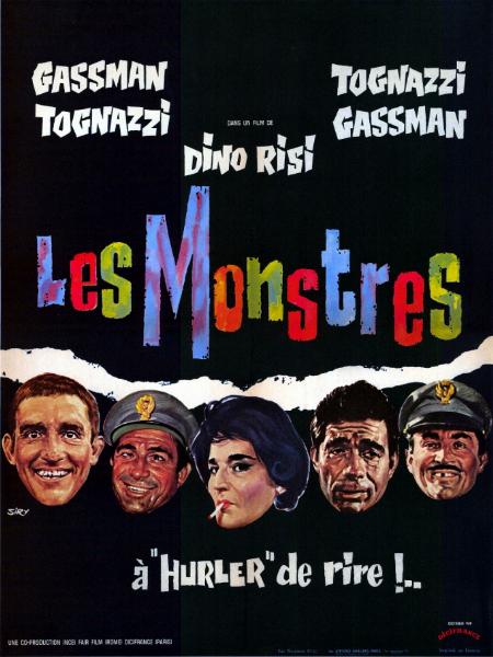 Affiche - MONSTRES (les) - 60x80cm