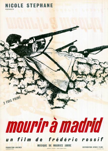 Repro 30x40cm - MOURIR A MADRID - Française