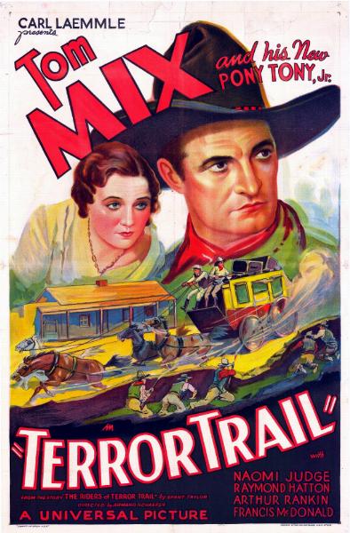 Repro 30x40cm - TERROR TRAIL - U.S.