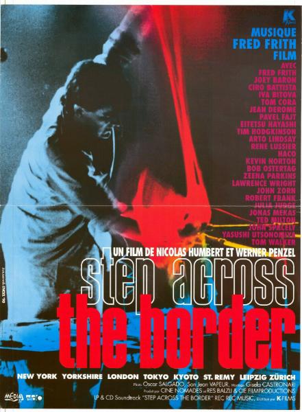Affiche - STEP ACROSS THE BORDER - 40x55cm