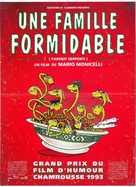 Affiche - UNE FAMILLE FORMIDABLE - 40x55cm