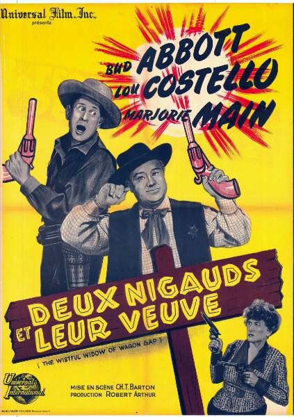 Affiche - DEUX NIGAUDS ET LEUR VEUVE - 60x80cm