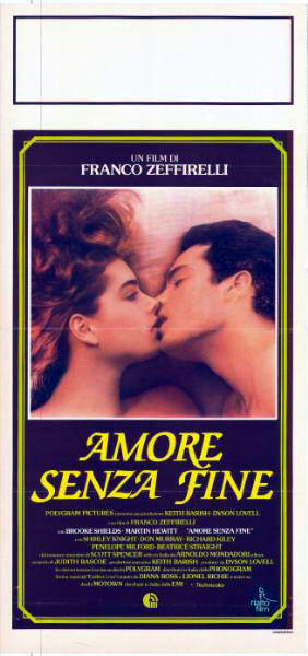 Affiche - UN AMOUR INFINI - 33x71cm