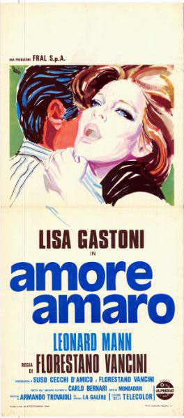Affiche - AMORE AMARO - 33x71cm
