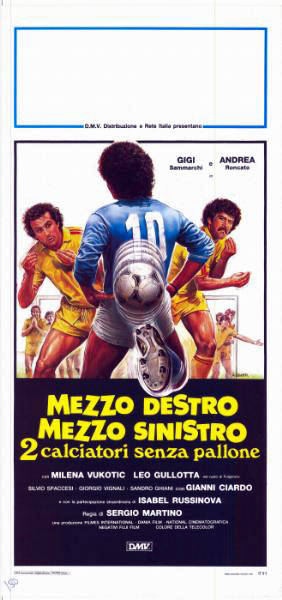 Affiche - MEZZO DESTRO MEZZO SINISTRO - 33x71cm