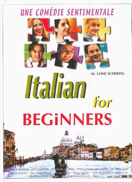 Affiche - ITALIAN FOR BEGINNERS - 40x55cm