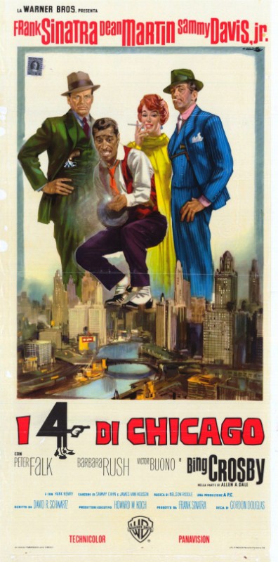 Repro 30x40cm - SEPT VOLEURS DE CHICAGO (les) - Italienne