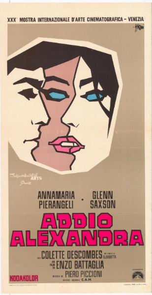 Repro 30x40cm - ADIEU ALEXANDRA - Italienne