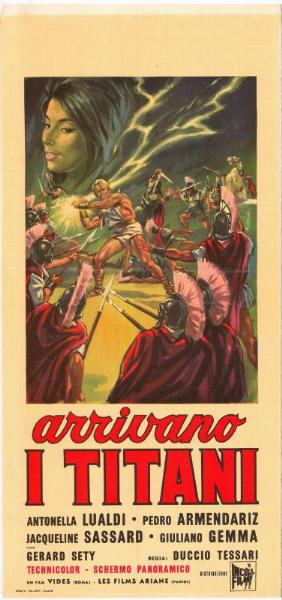 Repro 30x40cm - TITANS (les) - Italienne