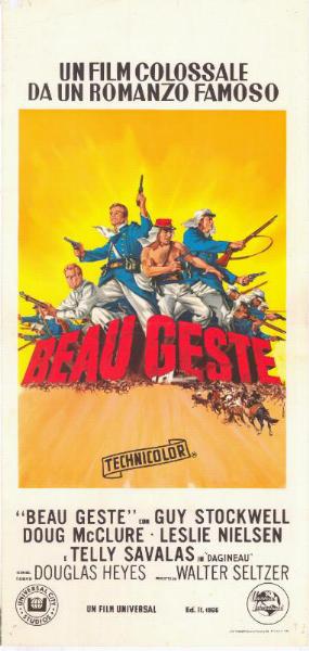 Repro 30x40cm - BEAU GESTE - Italienne