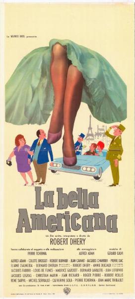Repro 30x40cm - BELLE AMERICAINE (la) - Italienne