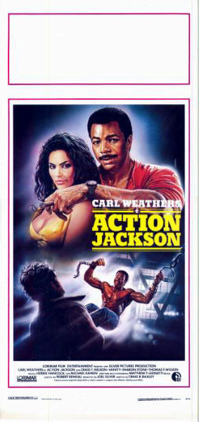 Affiche - ACTION JACKSON - 33x71cm