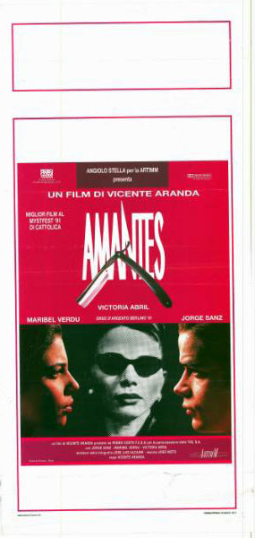 Affiche - AMANTS - 33x71cm