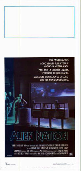 Affiche - FUTUR IMMEDIAT LOS ANGELES 1991 - 33x71cm