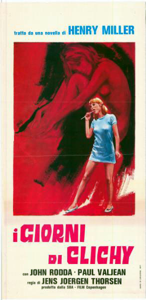 Affiche - JOURS TRANQUILLES A CLICHY - 33x71cm