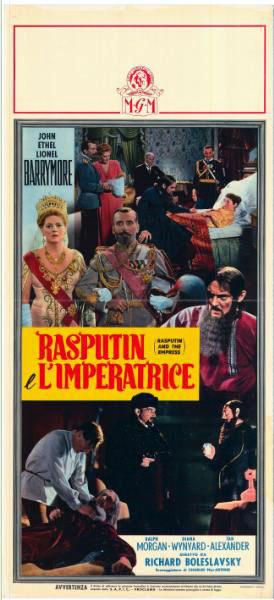 Affiche - RASPOUTINE ET L'IMPERATRICE - 33x71cm