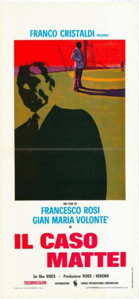 Repro 30x40cm - AFFAIRE MATTEI (l') - Italienne
