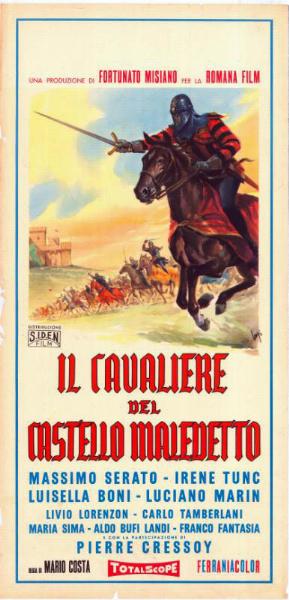 Repro 30x40cm - CAVALIERE DEL CASTELLO MALEDETTO (il) - Italienne