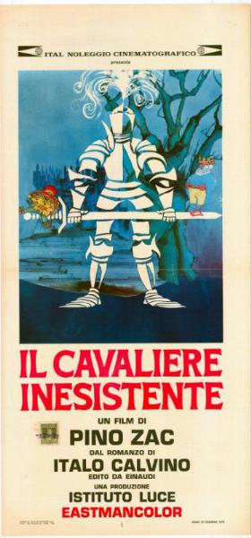 Repro 30x40cm - CAVALIERE INESISTENTE (il) - Italienne