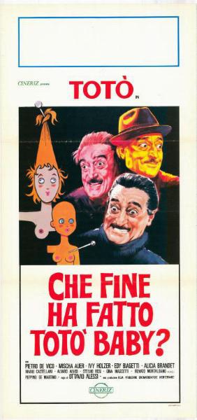 Repro 30x40cm - CHE FINE HA FATTO TOTO BABY? - Italienne