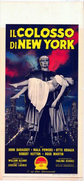 Repro 30x40cm - COLOSSUS OF NEW YORK (the) - Italienne