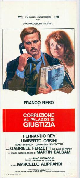 Repro 30x40cm - CORRUZIONE AL PALAZZO DI GIUSTIZIA - Italienne
