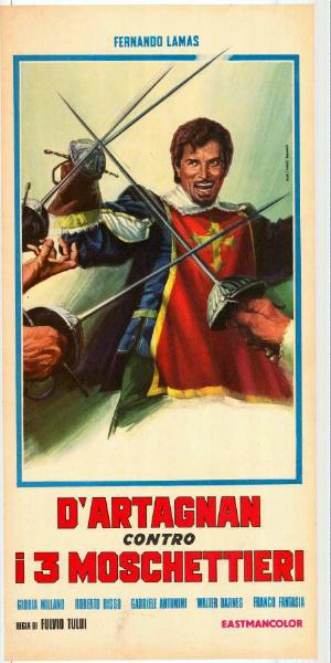 Repro 30x40cm - REVANCHE DE D'ARTAGNAN (la) - Italienne