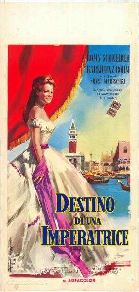Repro 30x40cm - SISSI FACE A SON DESTIN - Italienne
