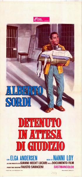 Repro 30x40cm - DETENUTO IN ATTESA DI GIUDIZIO - Italienne