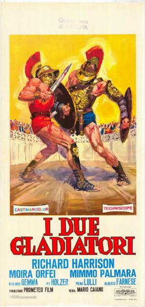 Repro 30x40cm - FUREUR DES GLADIATEURS (la) - Italienne