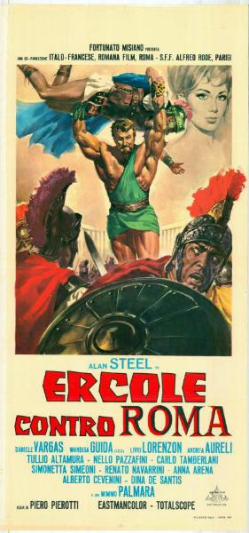 Repro 30x40cm - ERCOLE CONTRO ROMA - Italienne
