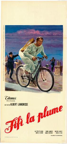 Repro 30x40cm - FIFI LA PLUME - Italienne