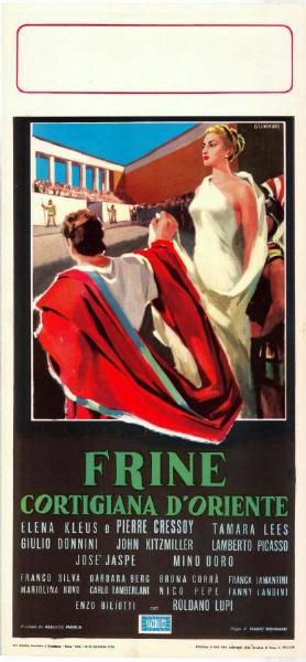Repro 30x40cm - PHRYNE, COURTISANE D'ORIENT - Italienne