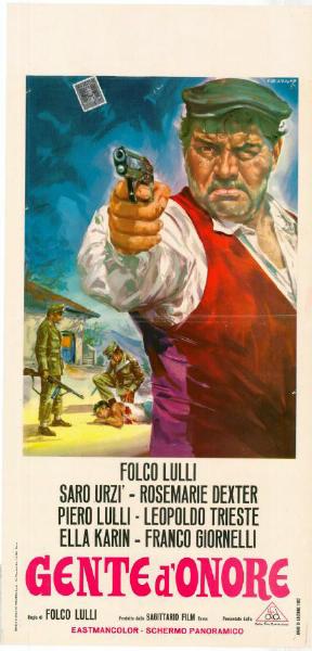 Repro 30x40cm - GENTE D'ONORE - Italienne