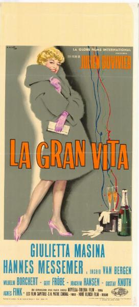 Repro 30x40cm - GRANDE VIE (la) - Italienne