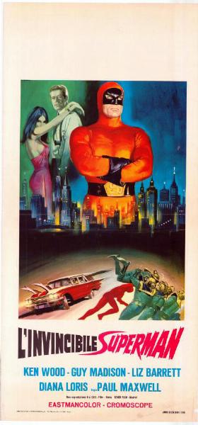 Repro 30x40cm - INVINCIBLE SUPERMAN (l') - Italienne