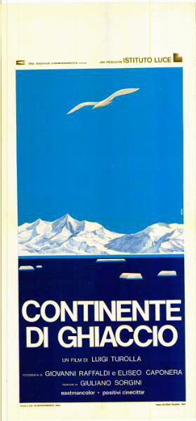 Affiche - CONTINENTE DI GHIACCO - 33x71cm