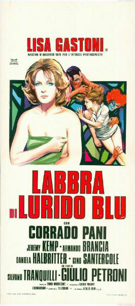 Repro 30x40cm - LABBRA DI LURIDO BLU - Italienne