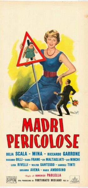 Repro 30x40cm - MADRI PERICOLOSE - Italienne