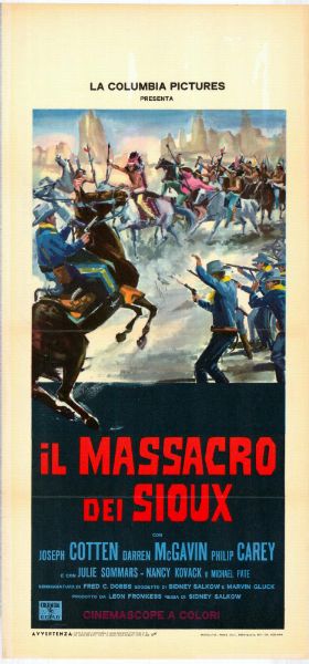 Repro 30x40cm - MASSACRE DES SIOUX (le) - Italienne